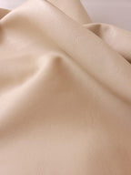 Bone Cream Faux Vegan Vegan Leather Synthetic Pleather 0.9 mm Madison 1 Yard 52 by NATLeathers