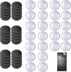 48Pcs Transparent Glass CabochonsMagnets by MFCGHXR