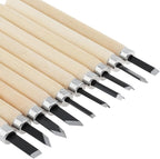 10pcs Professional Wood Carving Chisel Set - Image 8