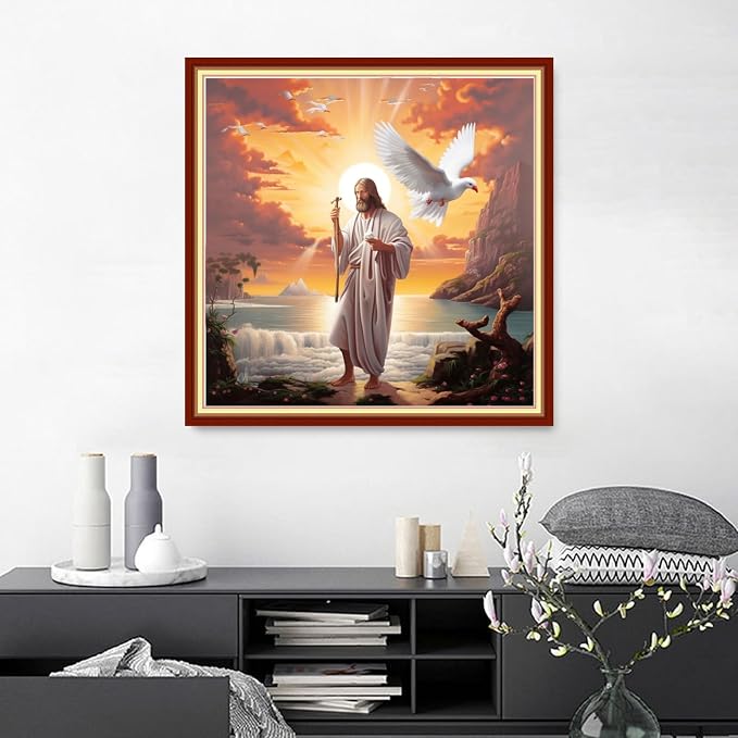 Joyhoor Cross Stitch Kits for Beginners Stamped Cross-Stitch Supplies - Image 2