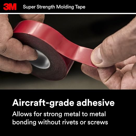 3M Super-Strength Molding Tape, 7/8 in x 15 ft, 1 Roll - Image 9