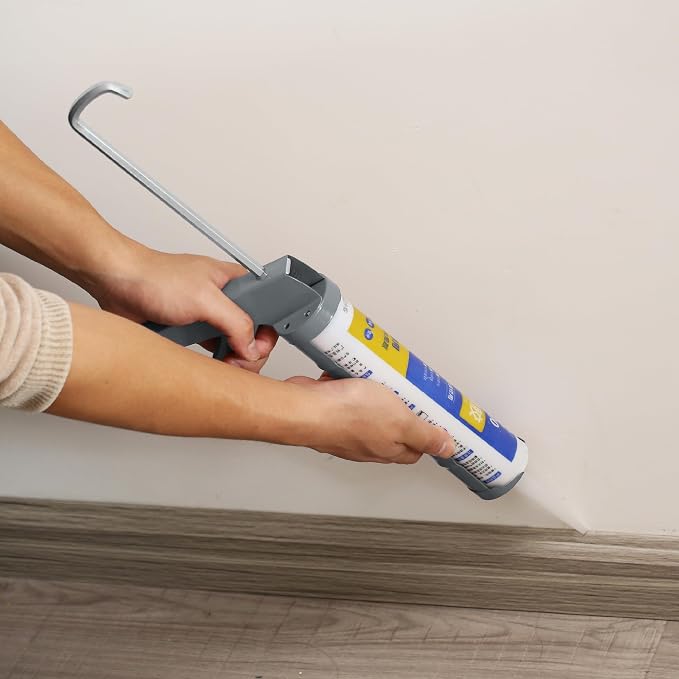Bates- Caulking Silicone Gun, 10:1 Thrust Ratio, Hand Caulking Guns, No Drip - Image 5