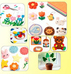 120 Pcs Craft Felt Sheets, 4 x 4 inch Soft Felt Squares - Image 4
