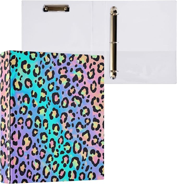 Insect Anime Nature Round Ring Binders 1.5 Inch Beetle Fauna 3 Ring Clipboard - Image 8
