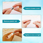10pcs Micro Led Lights, Battery Powered Tiny Led Lights Small Mini Dollhouse - Image 4
