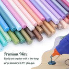 60pcs Wax Seal Sticks, HOSEALING Glue Gun Wax Seal Sticks - Image 7