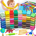 ESSENSON Modeling Clay Kit, 62 Colors, Age 3-12 | Air Dry Magic Clay, Sculpting by ESSENSON