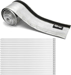 Heat Shroud Aluminized Sleeving Heat Shield Fuel line Wire Heat Sleeve 1" I.D. by LEDAUT