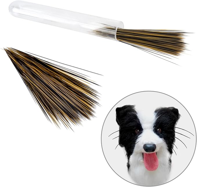 SoeKoa 250pcs Simulated Animal Whiskers 3 Inches Needle Felting Muppet | Animal - Image 8