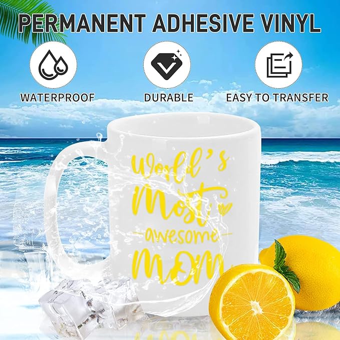 IModeur Yellow Permanent Vinyl, Party Decoration - Image 5