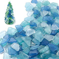 Jetec Sea Glass for Crafts Pieces Seaglass Decor Flat Frosted Sea Glass by Jetec