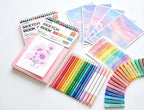 Sketchbook for Girls 9x12, 2 Pack Cute Pink Sketch Book for Teen Girls | 200 - Image 9