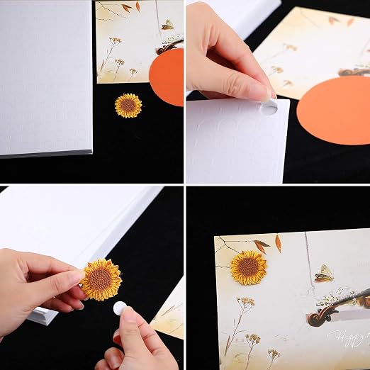 Outus 2400 Pieces Foam Dots Dual-Adhesive 3D Foam Tapes Pop Dots Adhesive Mount - Image 5