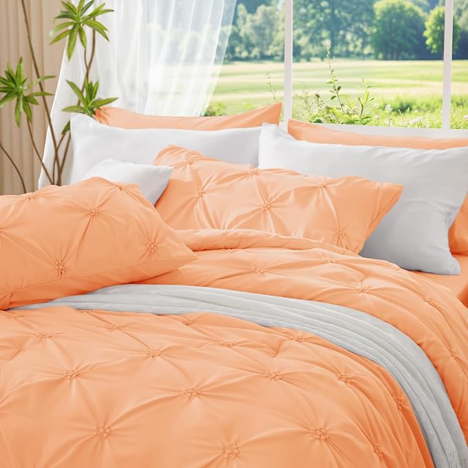 BEDELITE Apricot Twin Comforter Set - Image 6