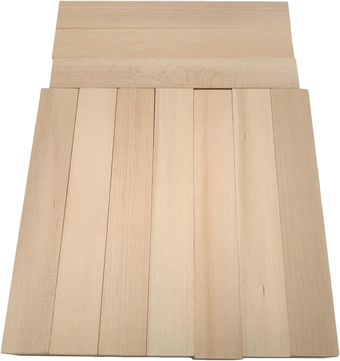 10PCS Basswood Carving Blocks, Whittling Wood Carving Kit, Unfinished Wooden - Image 5