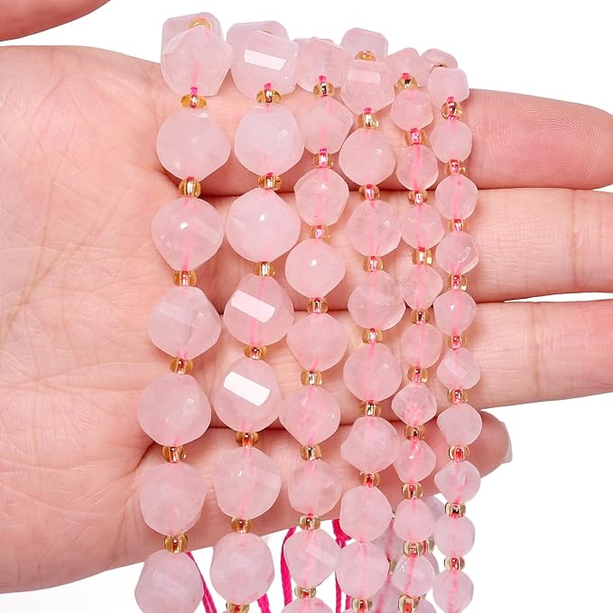 42pcs Natural Quartz Stone Beads - Image 4