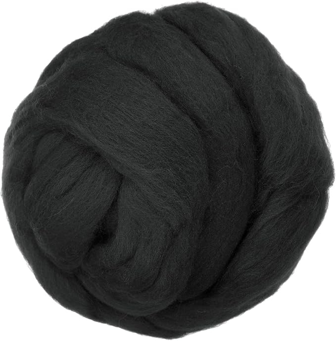 PATIKIL Wool Roving Yarn, 250G/8.8OZ Felting Wool Pure Roving Yarn by PATIKIL