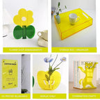 6 PCS Yellow Transparent Cast Acrylic Sheets 8" x 12" x 0.118", Plexiglass - Image 2