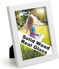 RPJC 6x8 inch Picture Frame Made of Solid Wood and High Definition Glass by RPJC