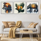 3 Pack Framed Paint by Numbers for Adult - Image 5