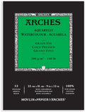 Arches Watercolor Pad, Cold Press, 9x12 inches, 12 Sheets by ARCHES