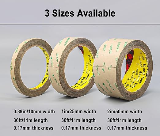 3M 300LSE Double Sided Tape 2in x 36ft, Removable Heavy Duty Tape | Double - Image 2