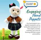 Sharewood Forest Friends Aria The Alpaca Hand Puppet - Image 4
