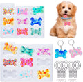 LET'S RESIN Pet Tag Resin Molds Silicone, Cat Dog Tag Molds by LETSRESIN