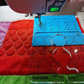 HONEYSEW Free Motion Quilting Template Series 5 by HONEYSEW