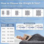 Topcee Weighted Blanket for Adults Queen Size Soft Cooling Heavy Blanket - Image 7