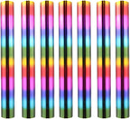 CYFUN DESIGN 7PCS Rainbow Toner Reactive Foil, Use by CYFUNDESIGN