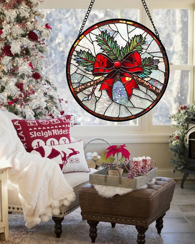 DASTOLL Stained Glass Window Hanging - Image 2