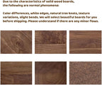 MUXGOA 20 Pcs Walnut Wood Sheets, Unfinished Thin Lumber Solid Wood - Image 5