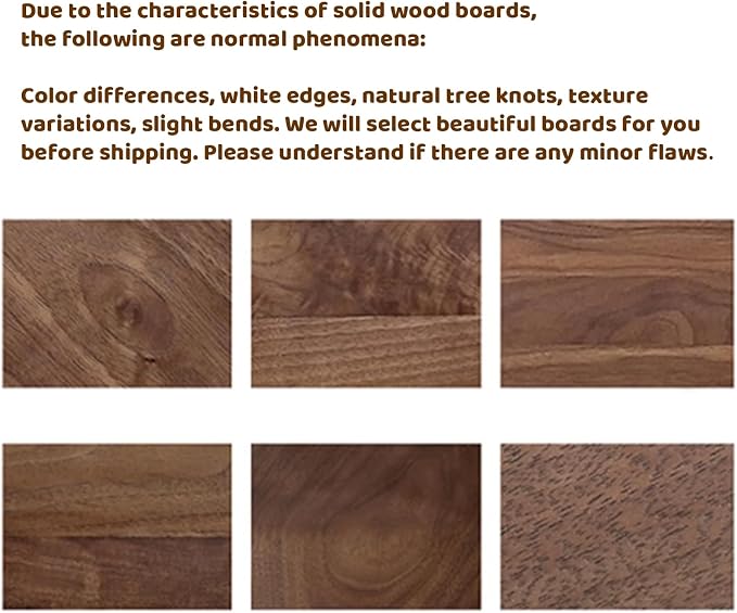 MUXGOA 20 Pcs Walnut Wood Sheets, Unfinished Thin Lumber Solid Wood - Image 5