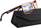 ANYLUV Blue Light Blocking Glasses Men Computer Gaming Glasses Lightweight by ANYLUV
