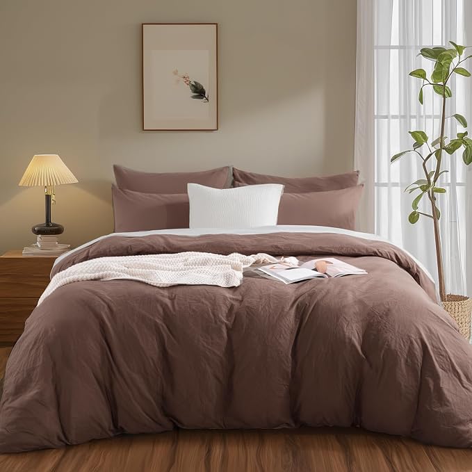 NEXHOME PRO Queen Duvet Cover Set – 100% Certified Organic Cotton - Image 3
