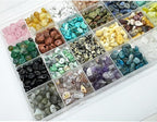 Gemstone Chips Beads DIY Jewelry Making, Healing Engry Crystals Polishing - Image 4