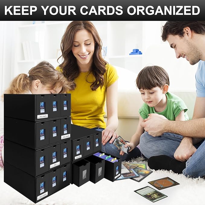 Card Storage Box, 10800+ Trading Card Storage 1950+ Toploader Card Storage Box - Image 8