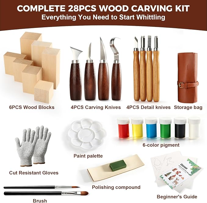 Wood Carving Kit for Beginners - Image 2
