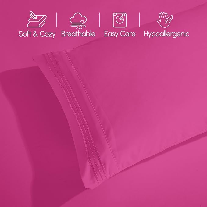 Elegant Comfort Luxurious 1500 Premium Hotel Quality Microfiber Three Line - Image 5