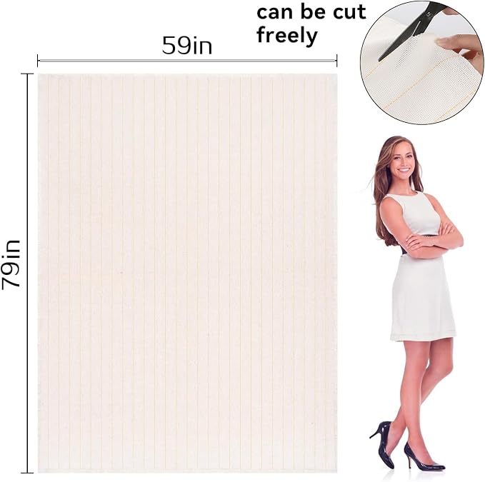 79" × 59" Large Overlocking Tufting Cloth - Image 6