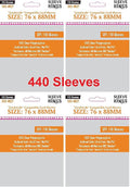 Sleeve Kings Zombicide Compatible Sleeves 76 X 88 mm by SleeveKings