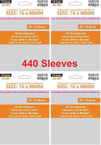 Sleeve Kings Zombicide Compatible Sleeves 76 X 88 mm by SleeveKings