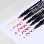 HARFINGTON Fabric Markers Permanent Dye Paint Textile Marker Pens Fine Tip - Image 5