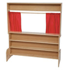 Wood Designs Kids Play Furniture WD21650 Deluxe Puppet Theater - Image 3