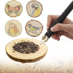 Professional Wood Burning Kit, Wandart 60W Wood Burning Tool Pyrography Kit - Image 7