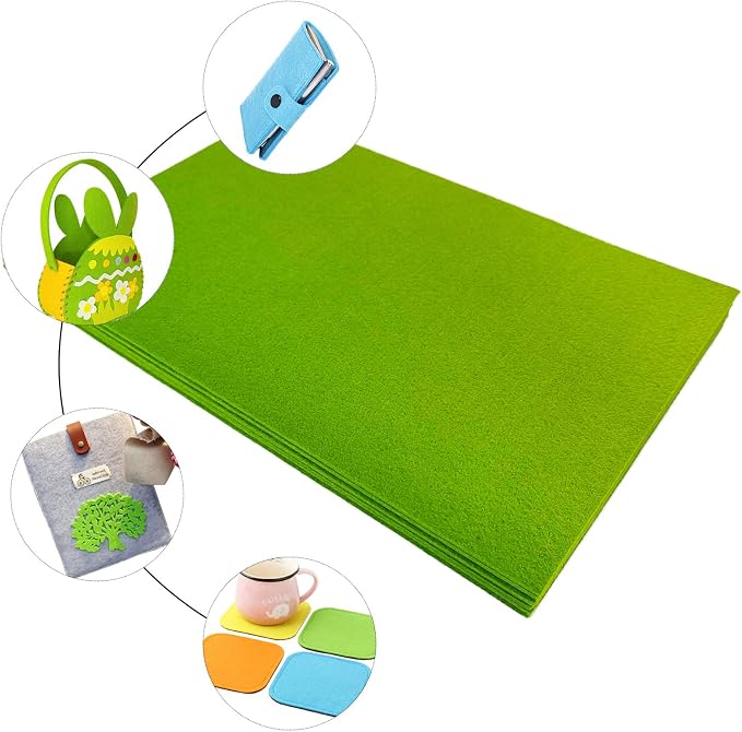Jtnohx Stiff Felt, 2mm Thick Felt Sheets - Image 4