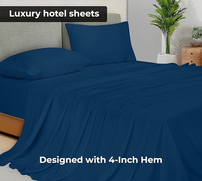 Royale Linens Full Flat Sheet - Image 2