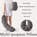 Peallow – Long Round Body Pillow - Image 7