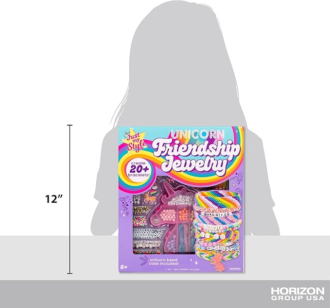 Horizon Group USA Unicorn Friendship Bracelets Create 20+ Bracelets, Kit - Image 8